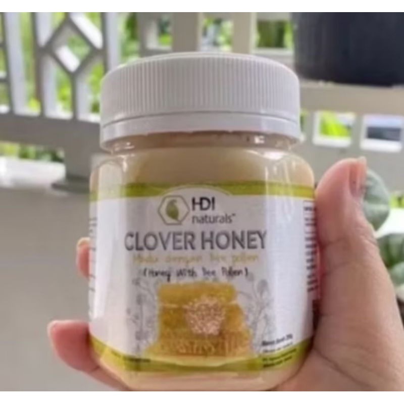 

clover honey 250gr exp.2028 free sendok kayu