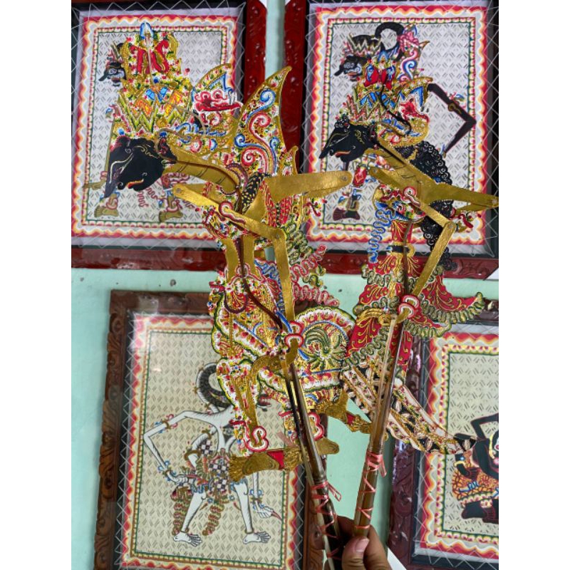 WAYANG KULIT ASLI RAMA SINTA KUALITAS ALUSAN