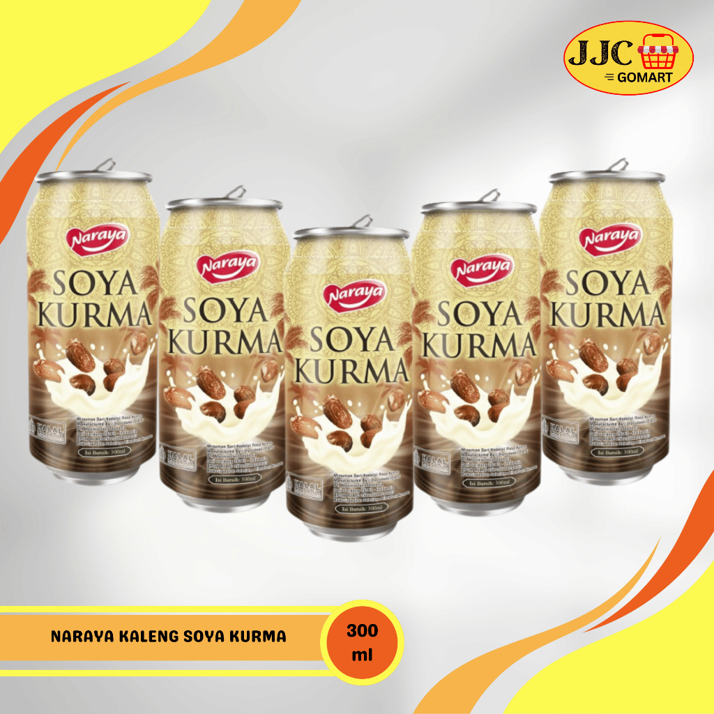 

Naraya | Kaleng Soya Kurma 300ml ( Edisi Lebaran )