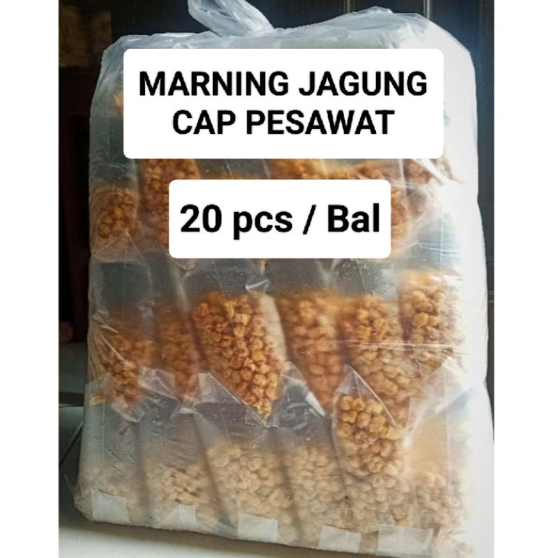 

Marning Jagung Khas Sumenep Cap Pesawat 1 Bal ( 20 pcs )