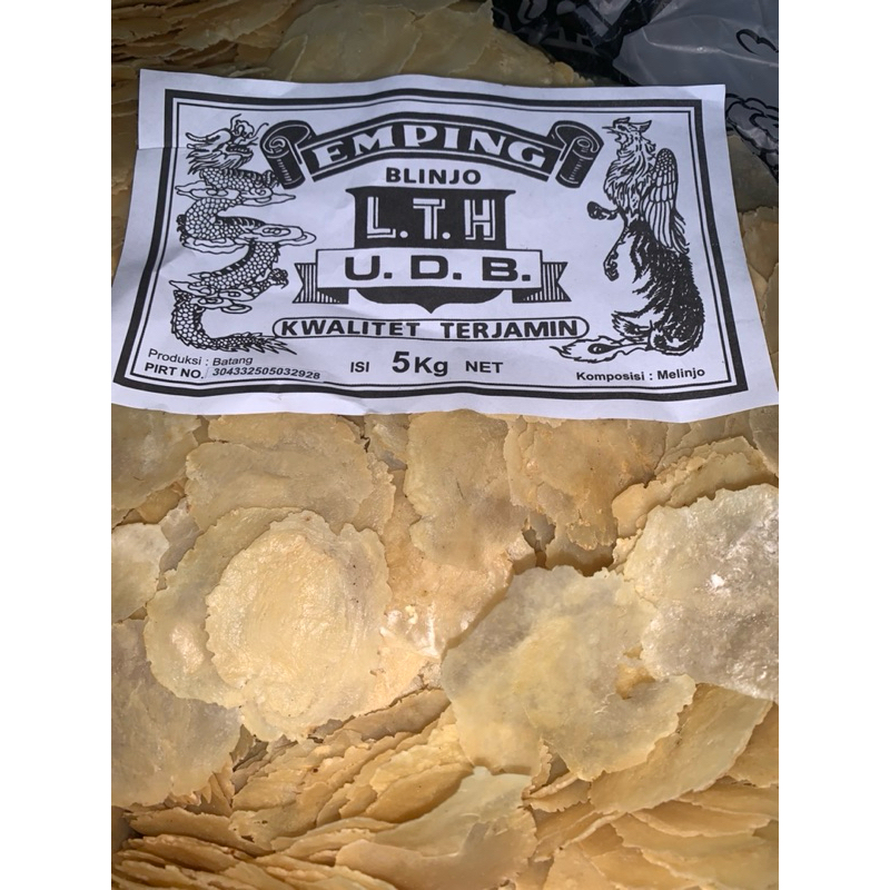 

KERUPUK BELINJO MERK LTH 250gr