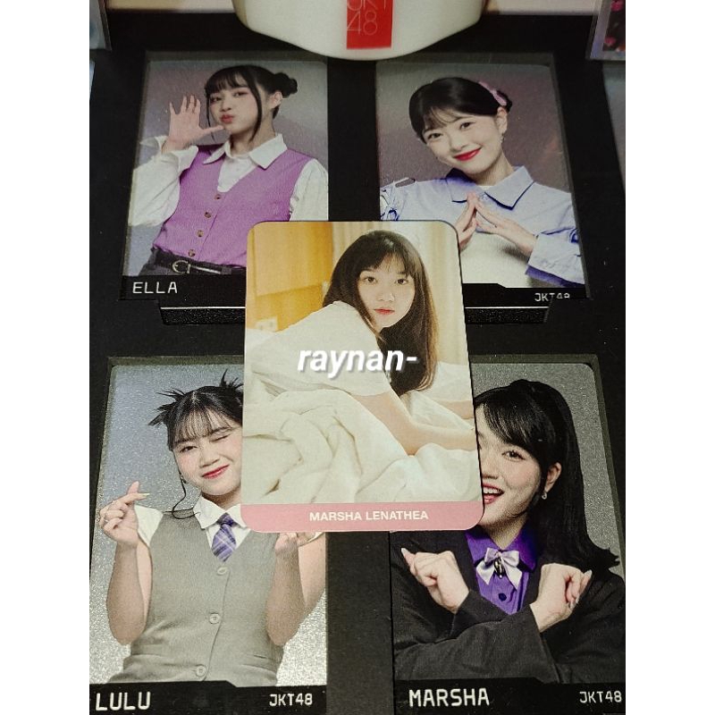 Photocard Marsha JKT48 Morning Call.