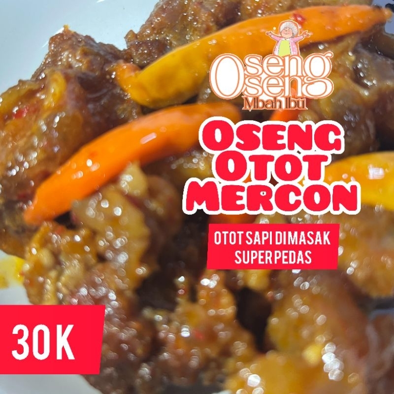 

Oseng Otot Mercon Mbah Ibu / Oseng Mercon 100gram