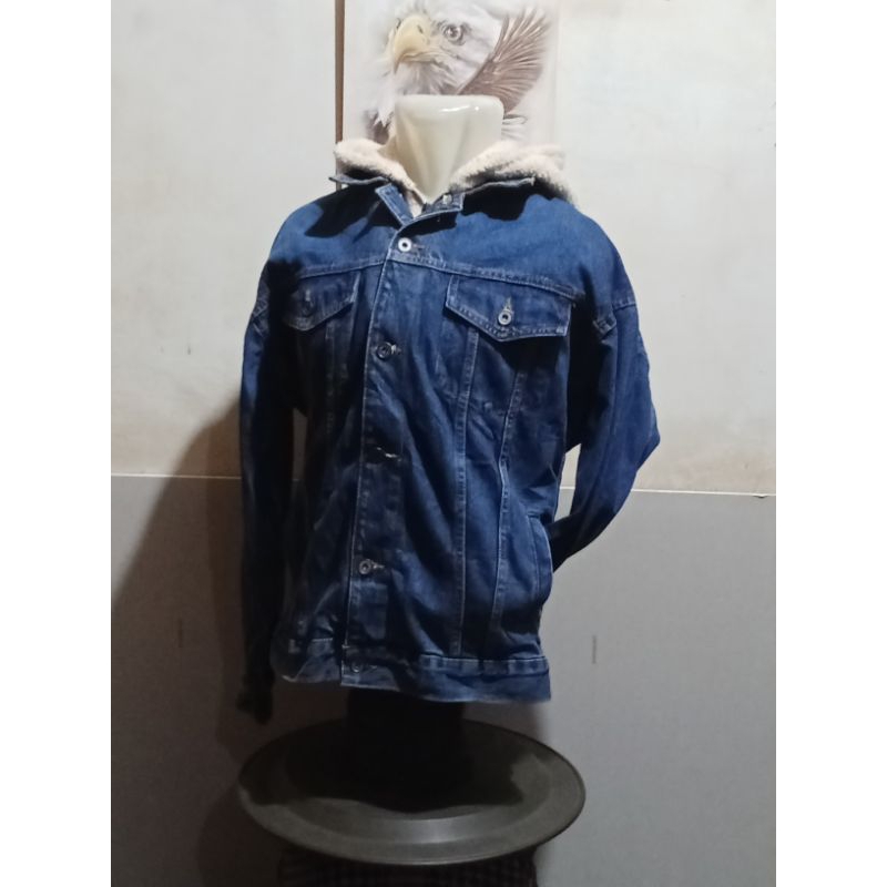 Jacket (Jeans Hoodie ) ZARAMAN Size L