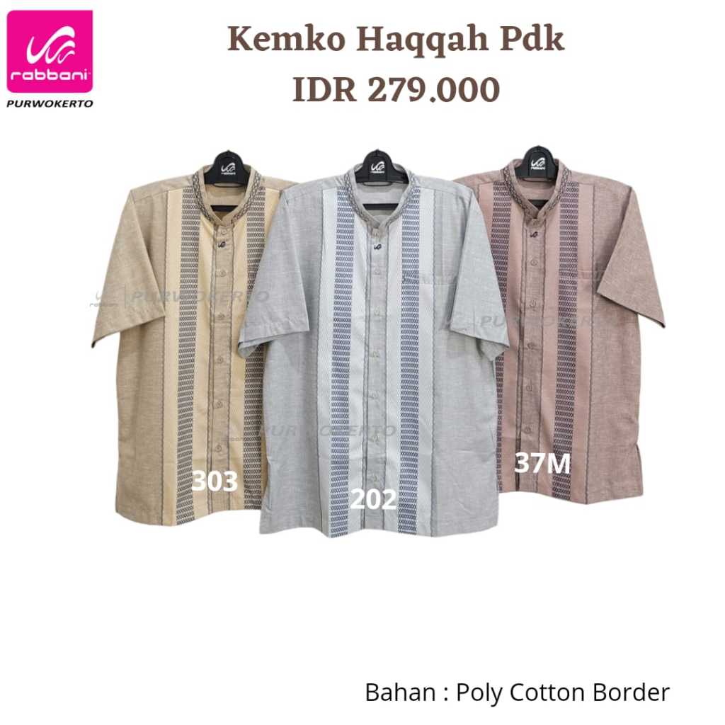 NEW _ KEMKO RABBANI HAQQAH PDK / ATASAN PRIA RABBANI