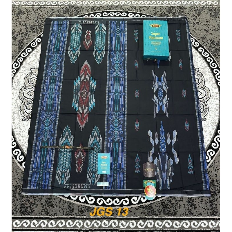 Ketjubung Super platinum • JGS • Hitam Black Series • Grade GOLD/RED