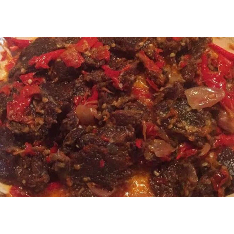 

DENDENG BALADO PADANG 300gr - dendeng sambalado merah - fresh dimasak setiap hari