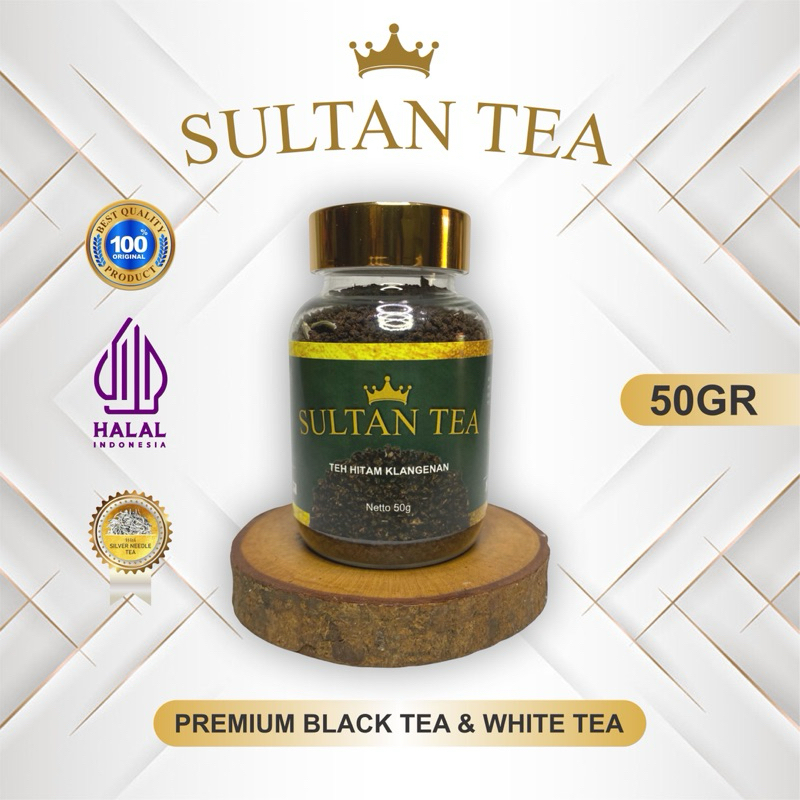 

Teh Hitam SULTAN TEA 50gr Original Produk|Teh Hitam Kesehatan| Teh Hitam Berkualitas Premium