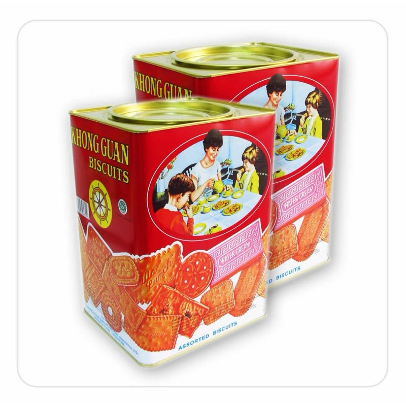 

Khong Guan 1600 gram . Harga per kaleng