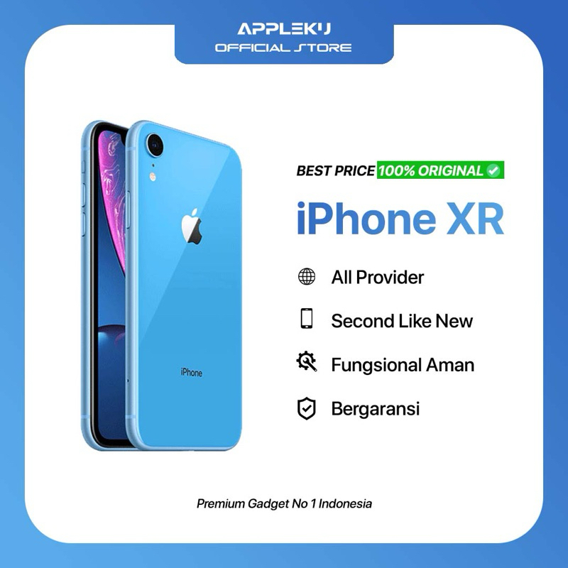 IPHONE XR 64 GB SECOND LIKE NEW BERGARANSI