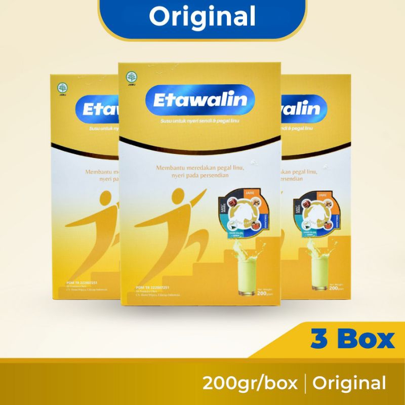 

Etawalin Susu Kambing Etawa Solusi Pegal Linu dan Nyeri Sendi 3 Box - Paket 3 BOX