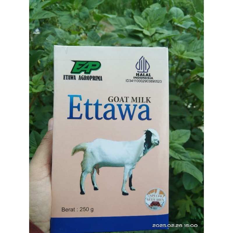 

Susu Kambing Etawa Spesial GULA AREN, Tanpa Pemanis Buatan