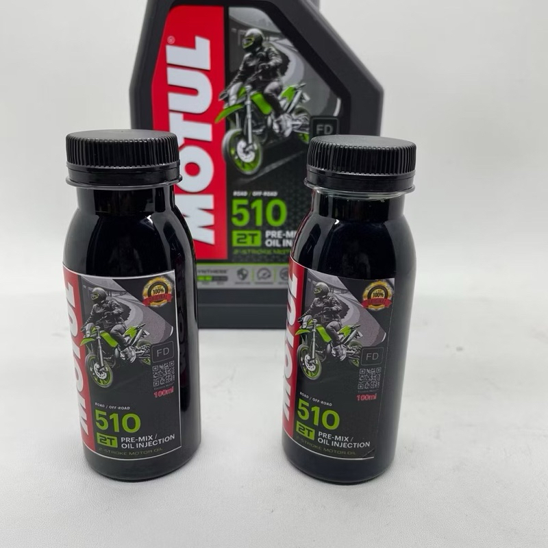 (ORI) REPACK 100ml OLI SAMPING MOTUL 510 2T