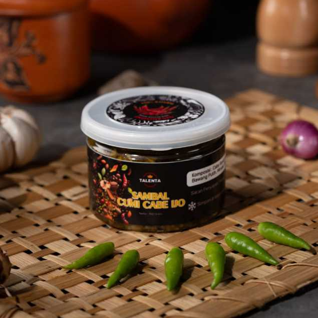 

Sambal Cumi Cabe Ijo Talenta Makassar - Sambel Dengan Pilihan Cabai Pilihan