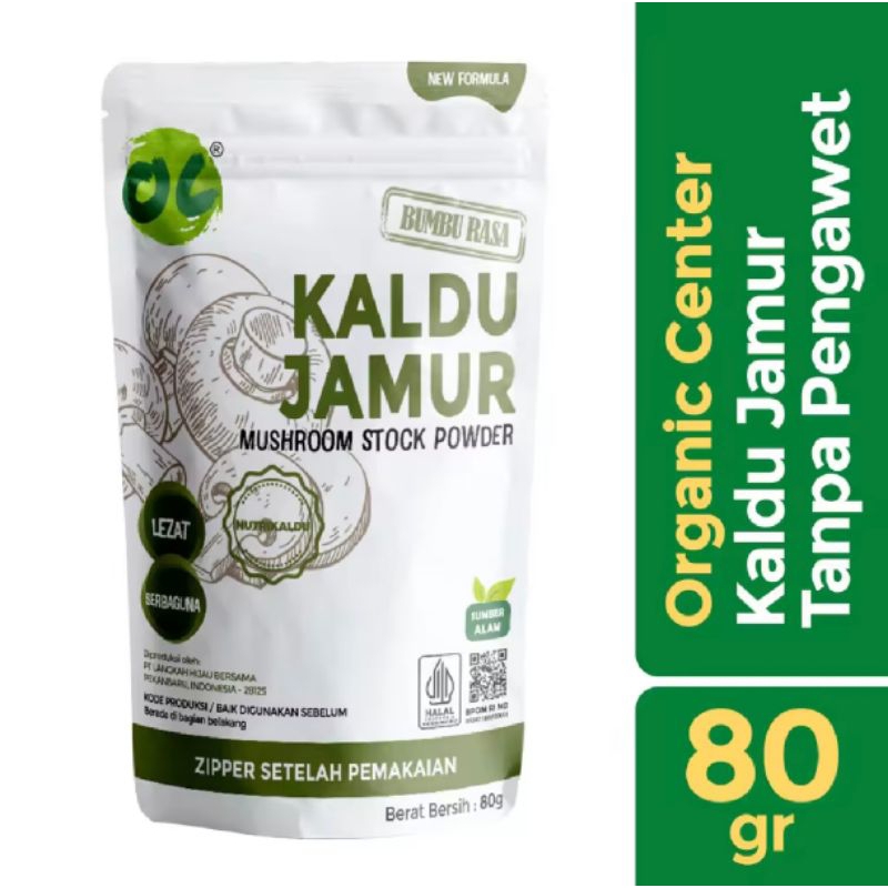

Organic Center Kaldu Jamur - Vegan Mushroom Stock Powder No MSG