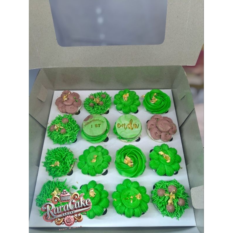 

cup cake mini isi 16