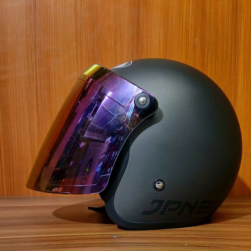 Helm jpn Retro Abu Gudmetal Dop | original jpn