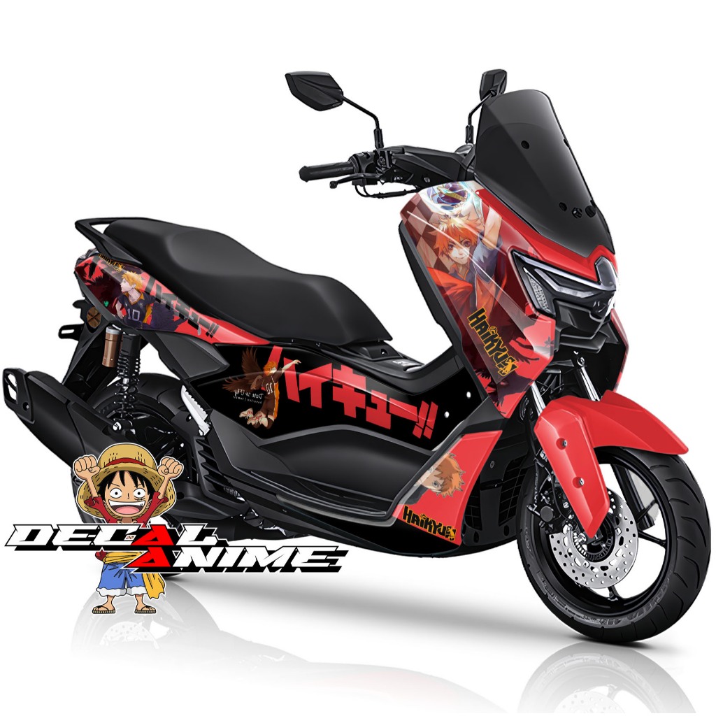 Sticker Decal NMAX TURBO Full body Stiker Nmax Old - N Max New - Neo Turbo Decal Anime Haikyu