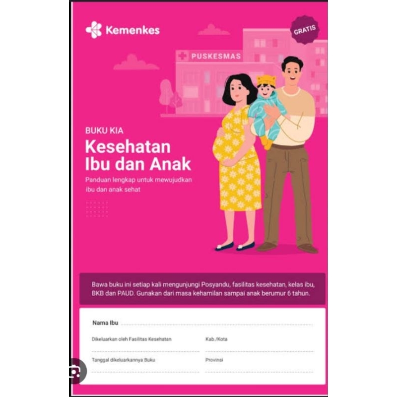 Buku KIA edisi baru plus kartu