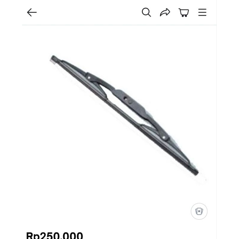 Wiper Blade 16594-20 / Wiper blade kapal
