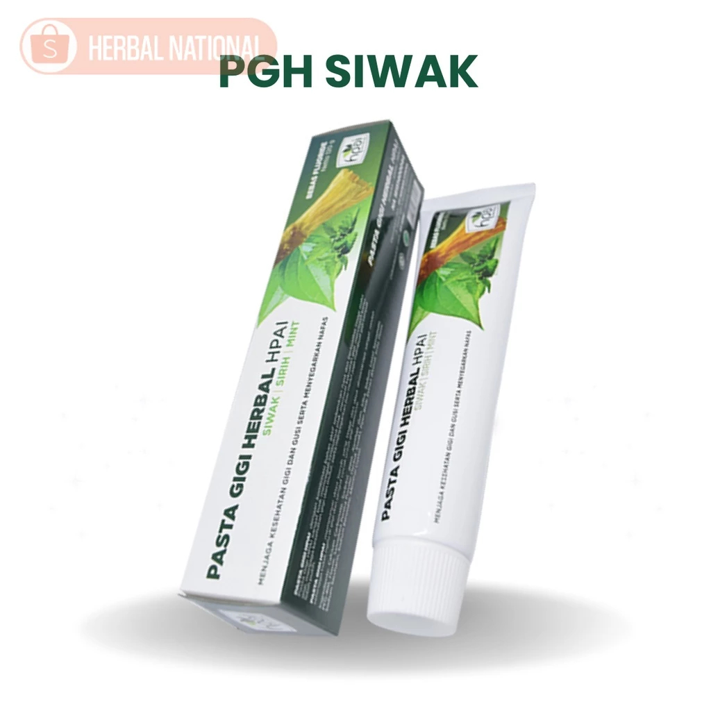 PASTA GIGI HERBAL SIWAK | HNI HPAI | BPOM - ODOL