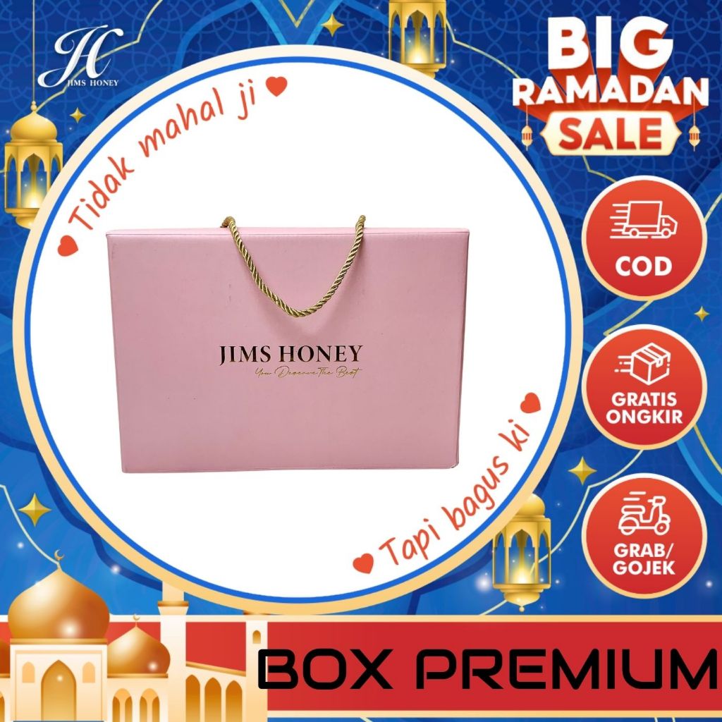 

JIMS HONEY PACKING BOX LIPAT KHUSUS TAS-GIFT BOX JIMS HONEY