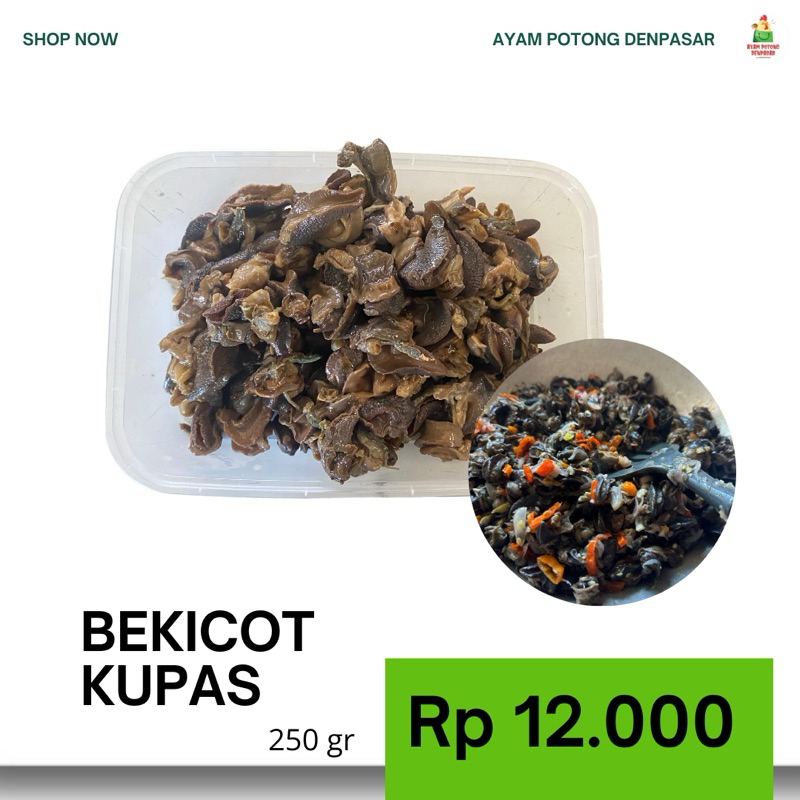 

DAGING BEKICOT KUPAS 250gr