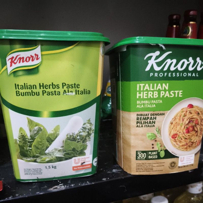 

Knorr italian Herb paste 1,5kg