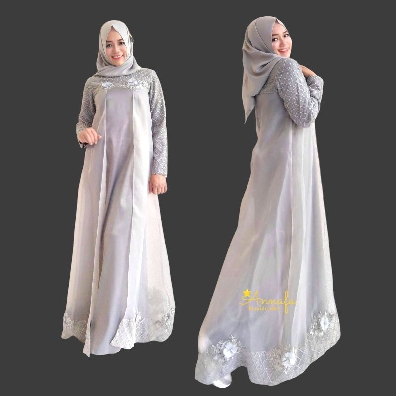 Glaciaamart Gm.06 / Pola Gamis Variasi Outer