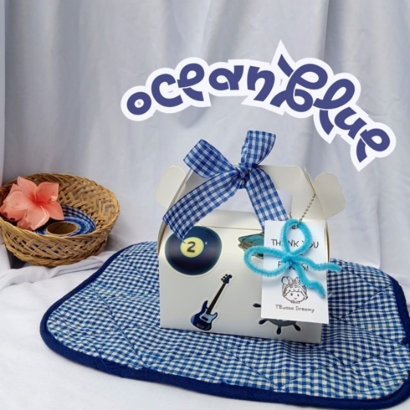 

GABLE BOX AESTHETIC | Hampers | Gift custom | snack Gift | GABLE BOX by t'buana dreamy. this is "Ocean Blue" gable buan's