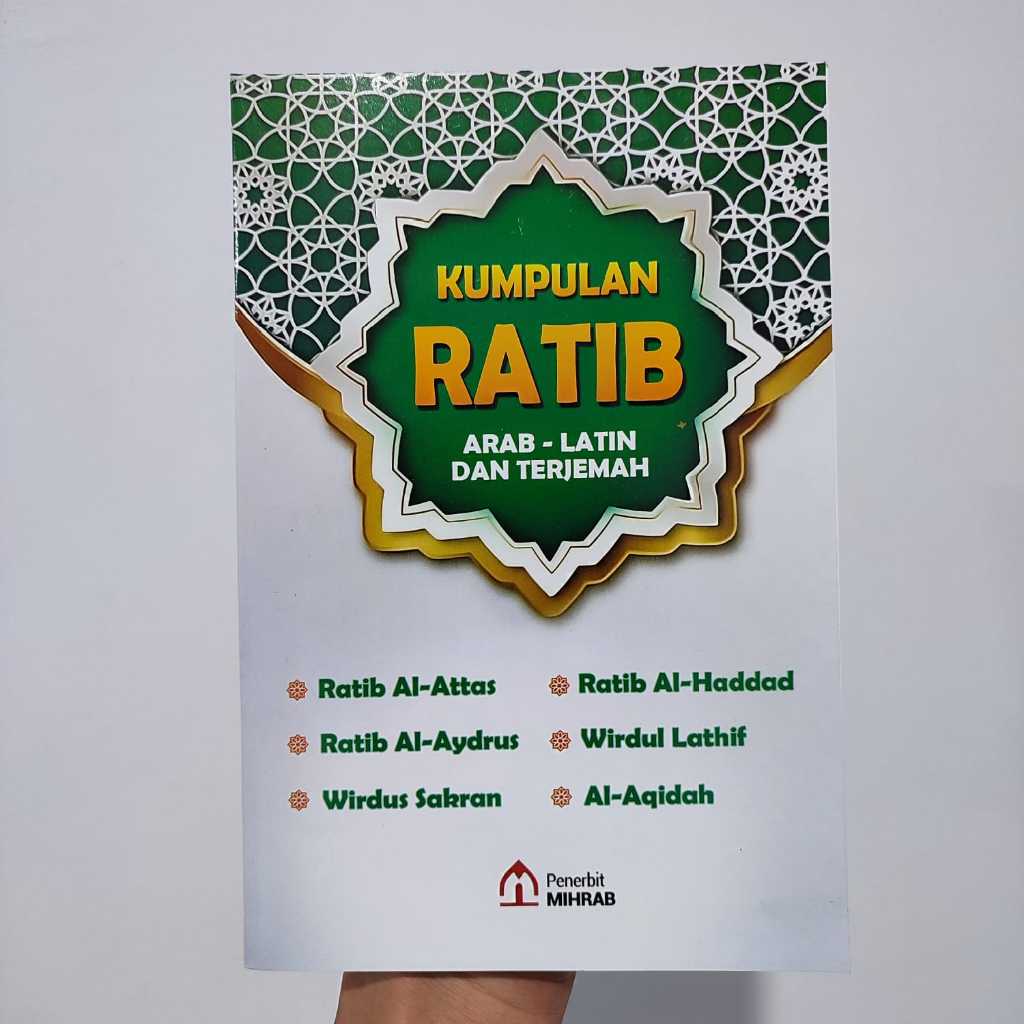 Kumpulan RATIB Arab Latin dan Terjemah Ukuran A5 BESAR  -  Ratib Haddad Alattas Alaydrus Wirdul Lati