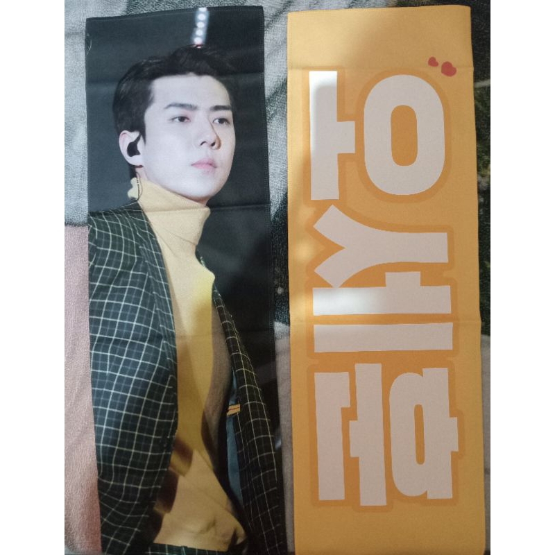 Slogan Banner Kpop Sehun EXO Official Fanbase Korea