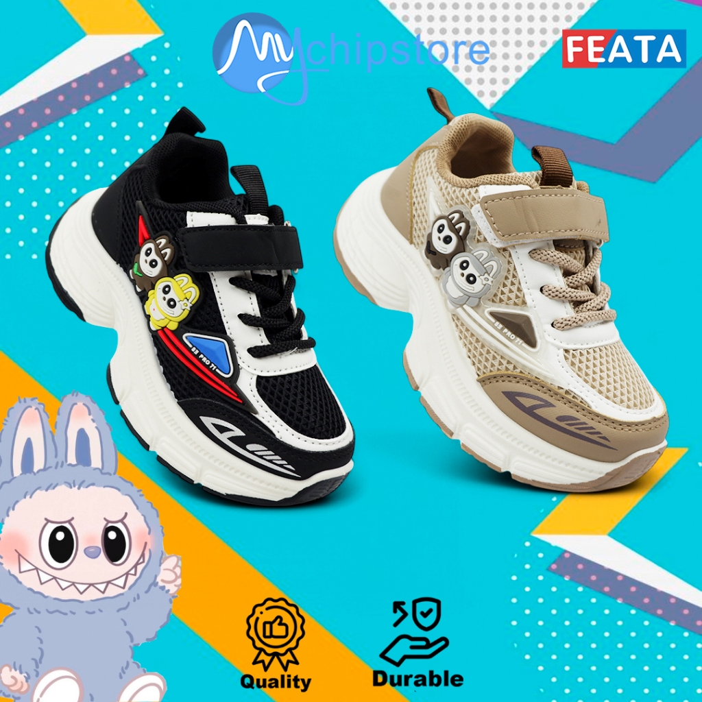 FEATA FTA3175  Sepatu Karakter Sneaker fashion anak Original