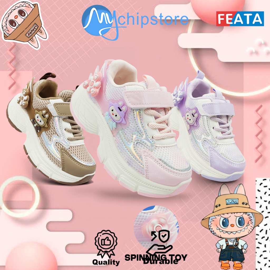 FEATA FTA3179 Sepatu Karakter Sneaker fashion anak Original