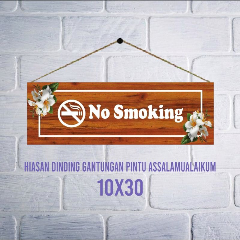 Hiasan Dinding No Smoking