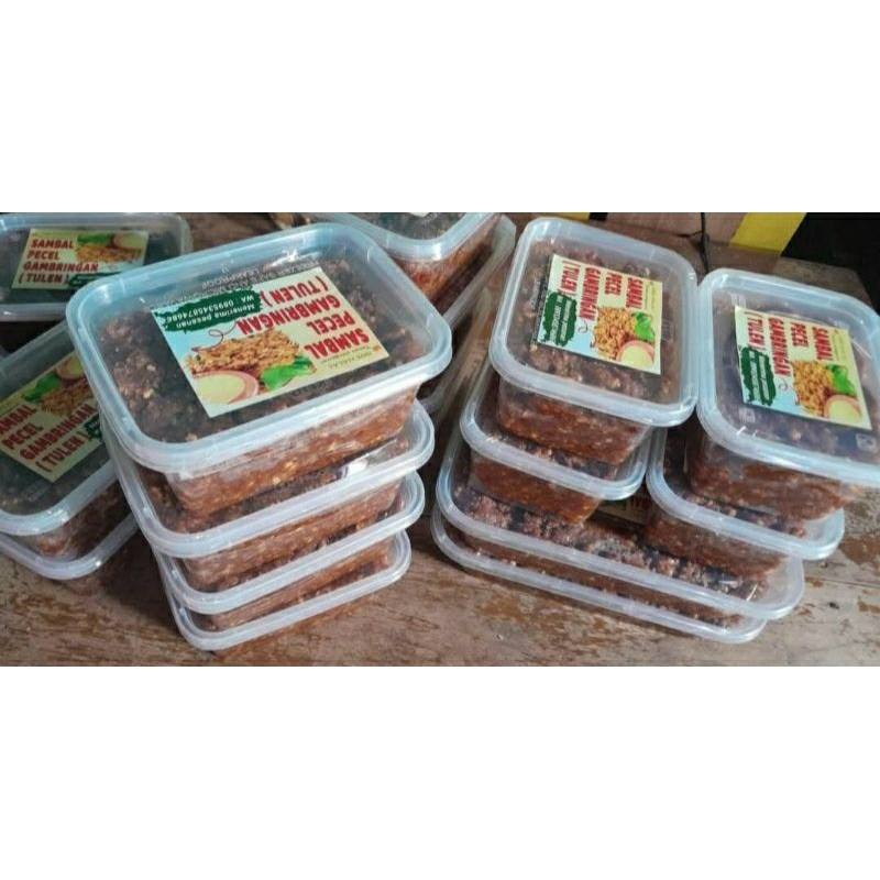 

sambal pecel gambringan