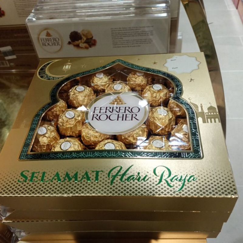 

FERRERO ROCHER COKLAT EDISI LEBARAN isi 24 PCS EXD LAMA