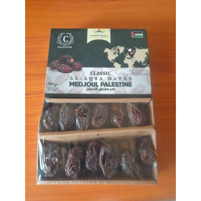 

Kurma Medjoul Palestine 500gr Medjool Grade A