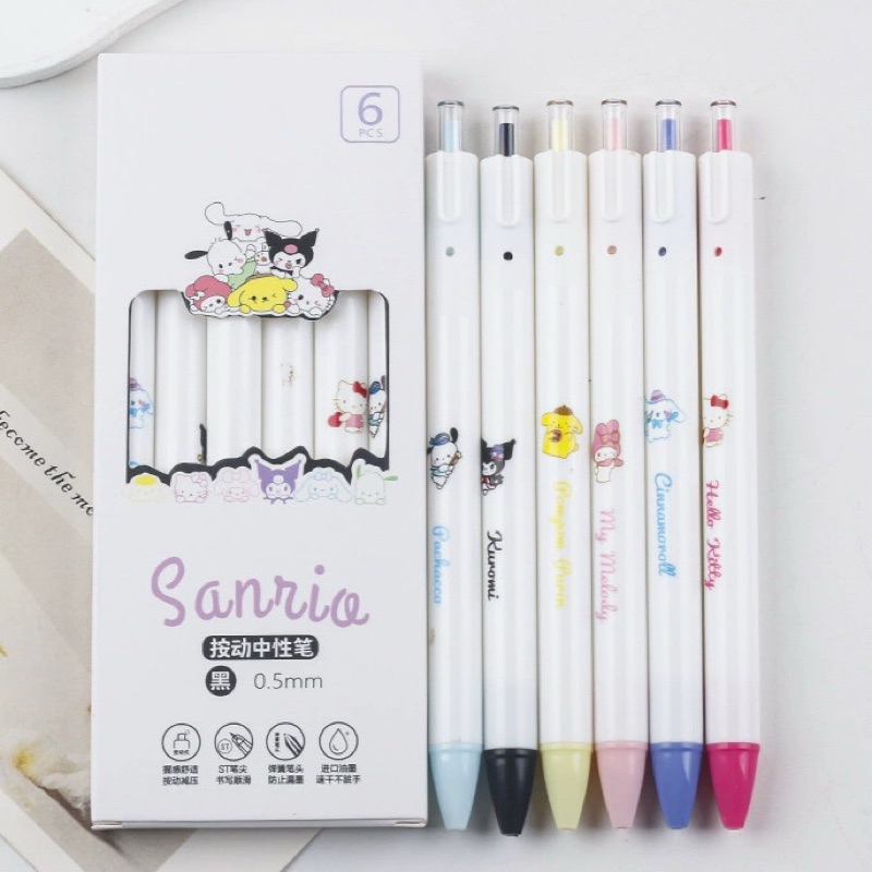 

Pen Gell Cetek Sanrio 0.5 Hitam Lucu