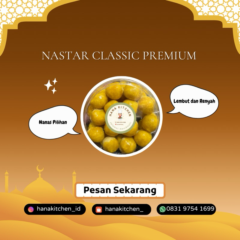 

Kue Kering Home made Nastar Classic Kastangel Putri Salju 250gr 500gr