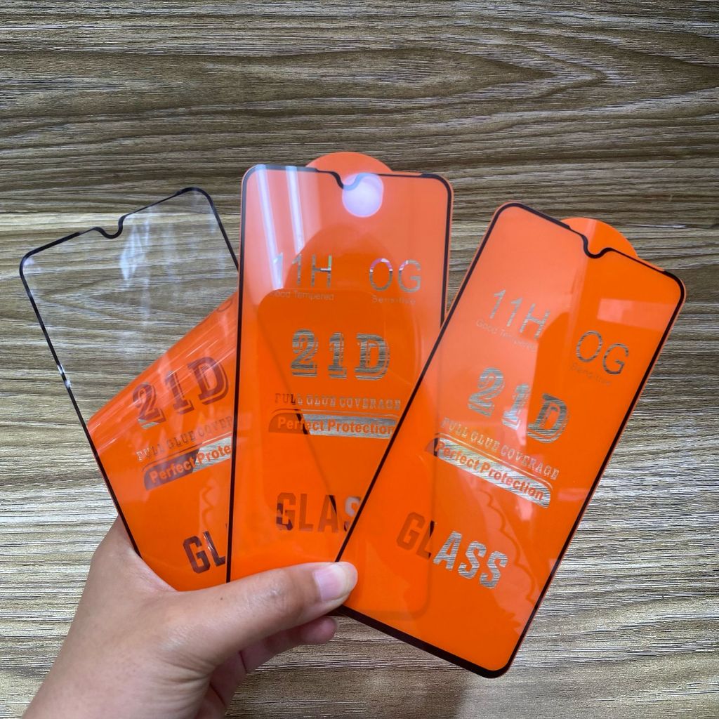 TEMPERED GLASS FULL REALME C2