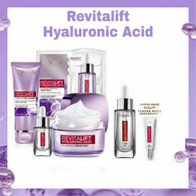 L'oreal Revitalift Hyaluronic Acid Skincare