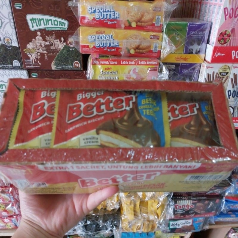 

Better sandwich biskuit 1 pack isi 10 pcs