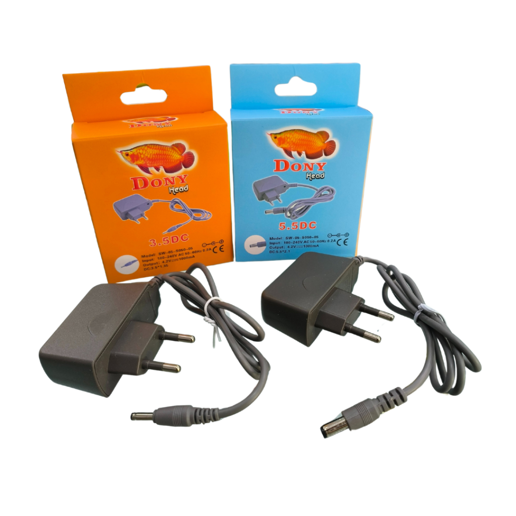 CAS / CHARGER SENTER KEPALA DONY DN-2000 ORIGINAL JACK KECIL / BESAR