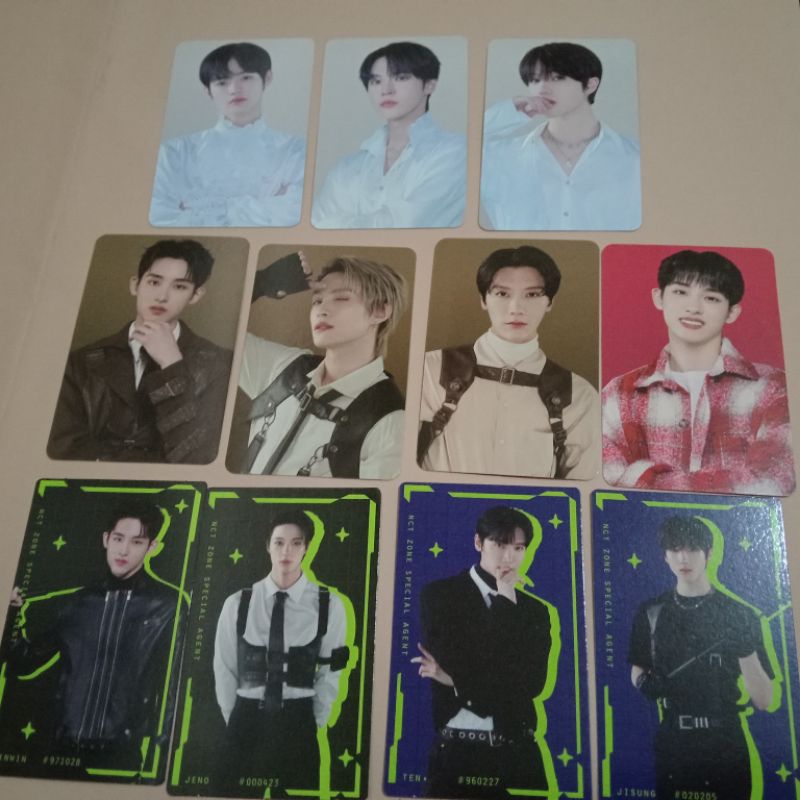 Official Photocard NCT Zone Christmas Steampunk White Royal Tin Case