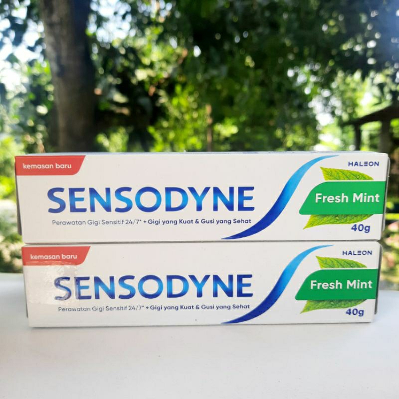 SENSODYNE Fresh Mint 40 gram/pasta gigi sensodyne fresh mint 40gr
