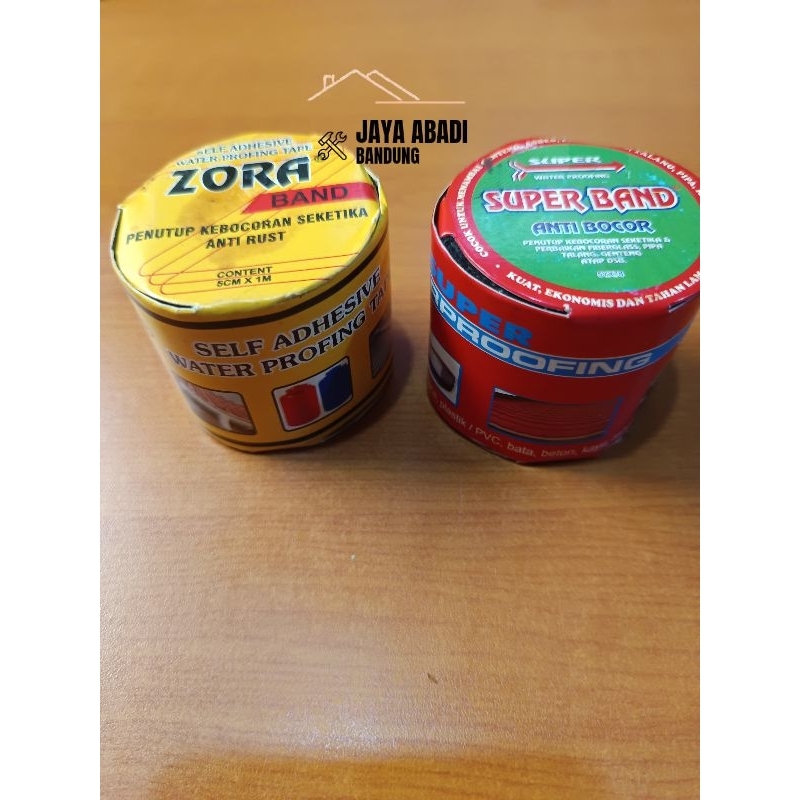 Lakban Aspal / Lem Anti Bocor Talang Asbes 1M