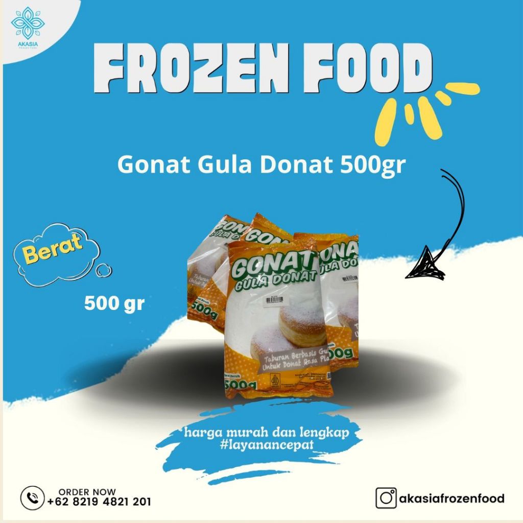 

Gonat Gula Donat 500gr