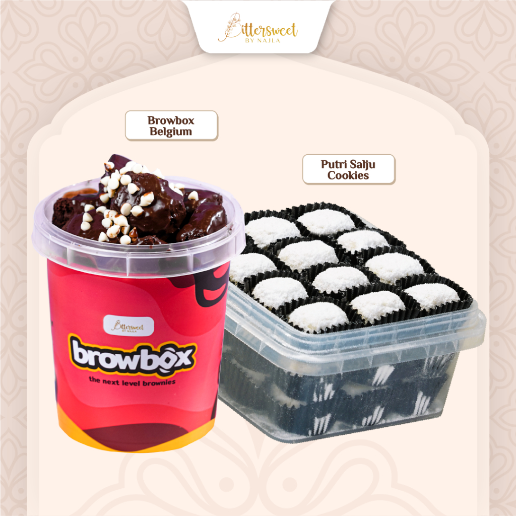 

[ Paket Ngabuburit ] Putri Salju Cookies + Browbox Belgium [ Spesial Ramadhan ]