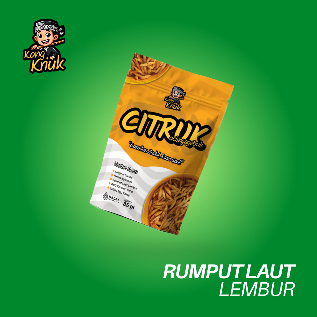 

Citruk Rumput Laut Lembur 85 gram
